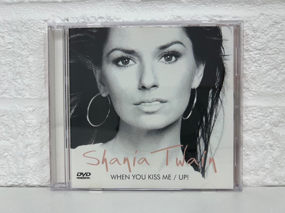 Shania Twain DVD Collection Album When You Kiss Me / UP Genre Etsy