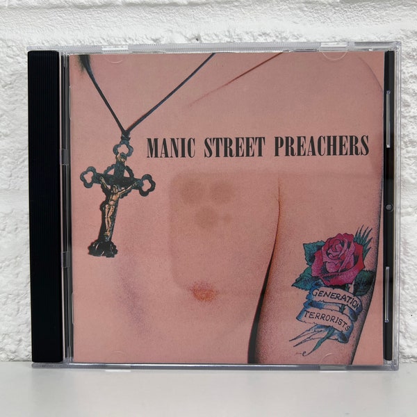 Manic Street Preachers CD Collection Album Generation Terrorists Genre Rock Gifts Vintage Music Welsh Rock Band