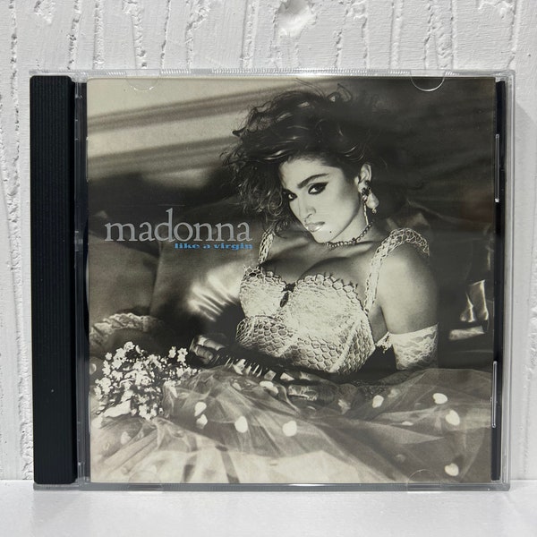 Madonna CD Collection Album Like A Virgin Genre Electronic Pop Gifts Vintage Music American Singer Songwriter Actress