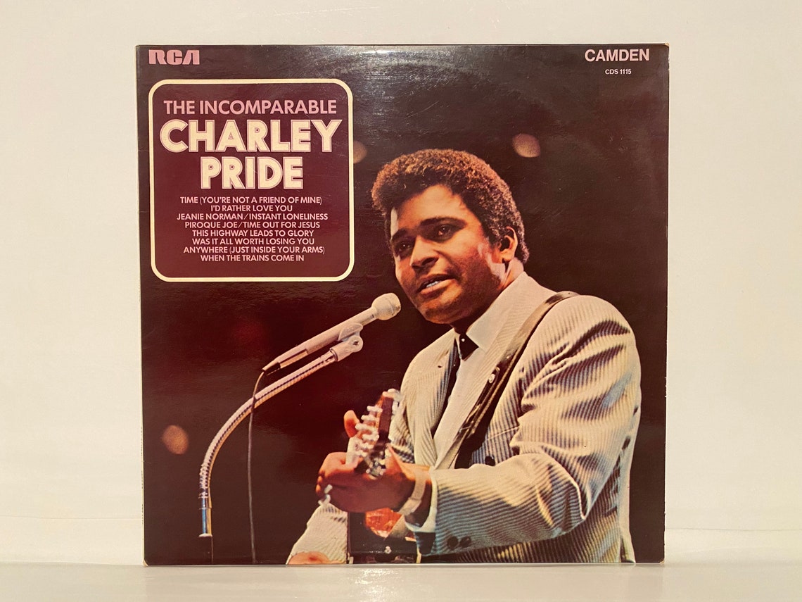 The Charley Pride Album Genre Folk Country Vinyl Etsy Canada