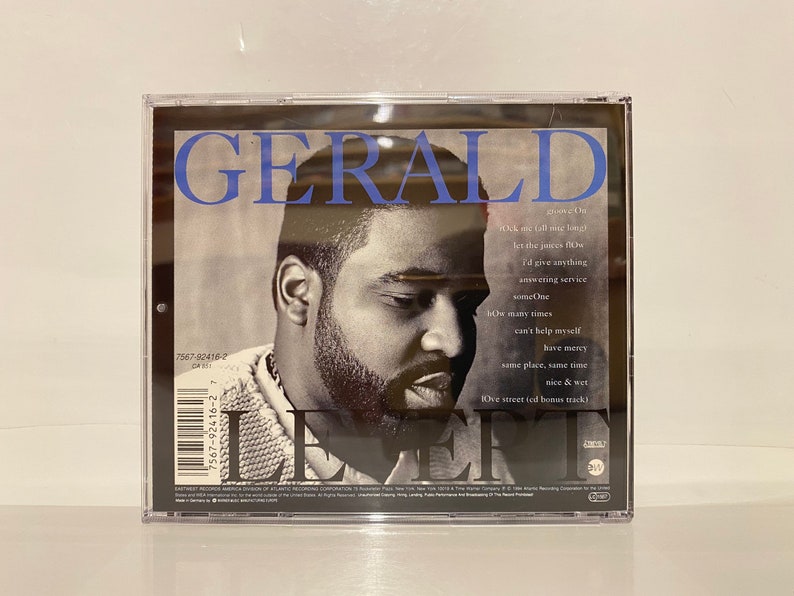 CD Gerald Levert Collection Album Groove On Genre Funk Soul | Etsy