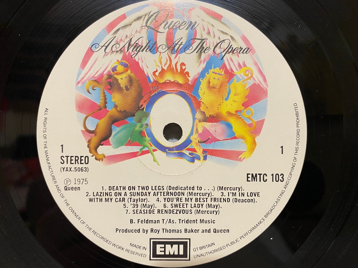 queen a night at the opera colored vinyl queen a night at the opera colored vinyl