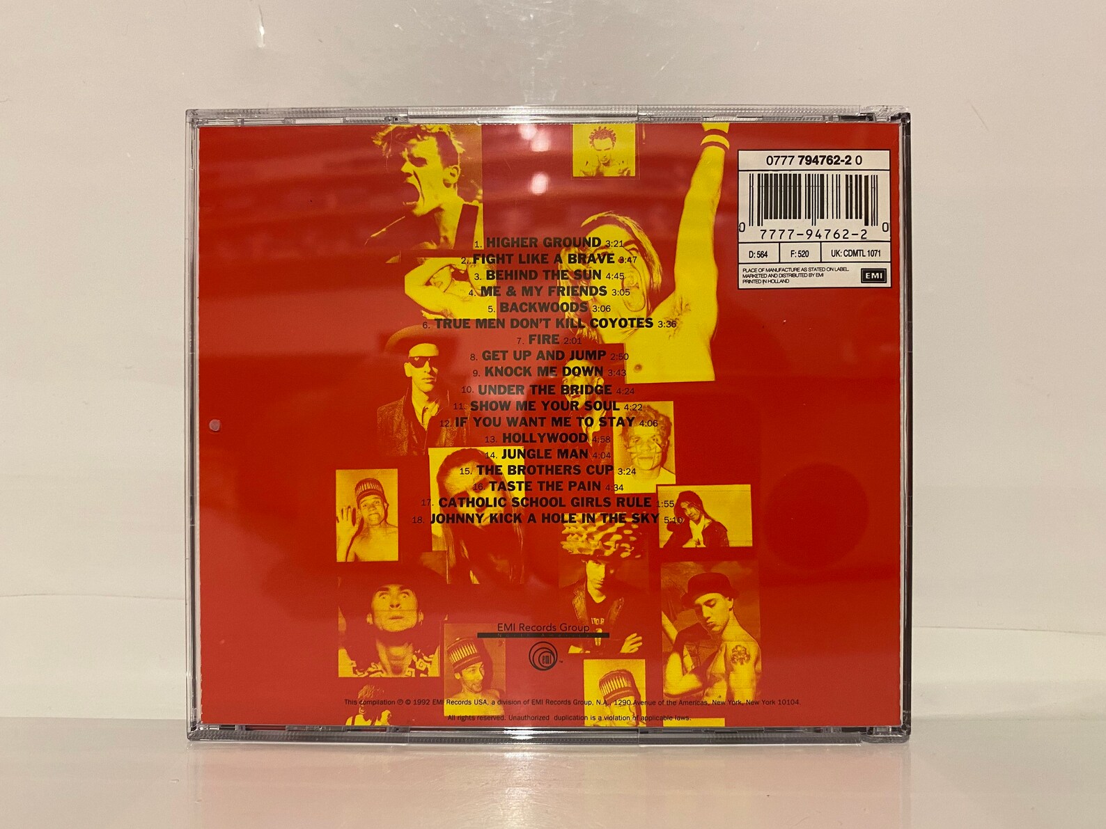 CD Red Hot Chili Peppers Collection Album What Hits Genre Rock Etsy