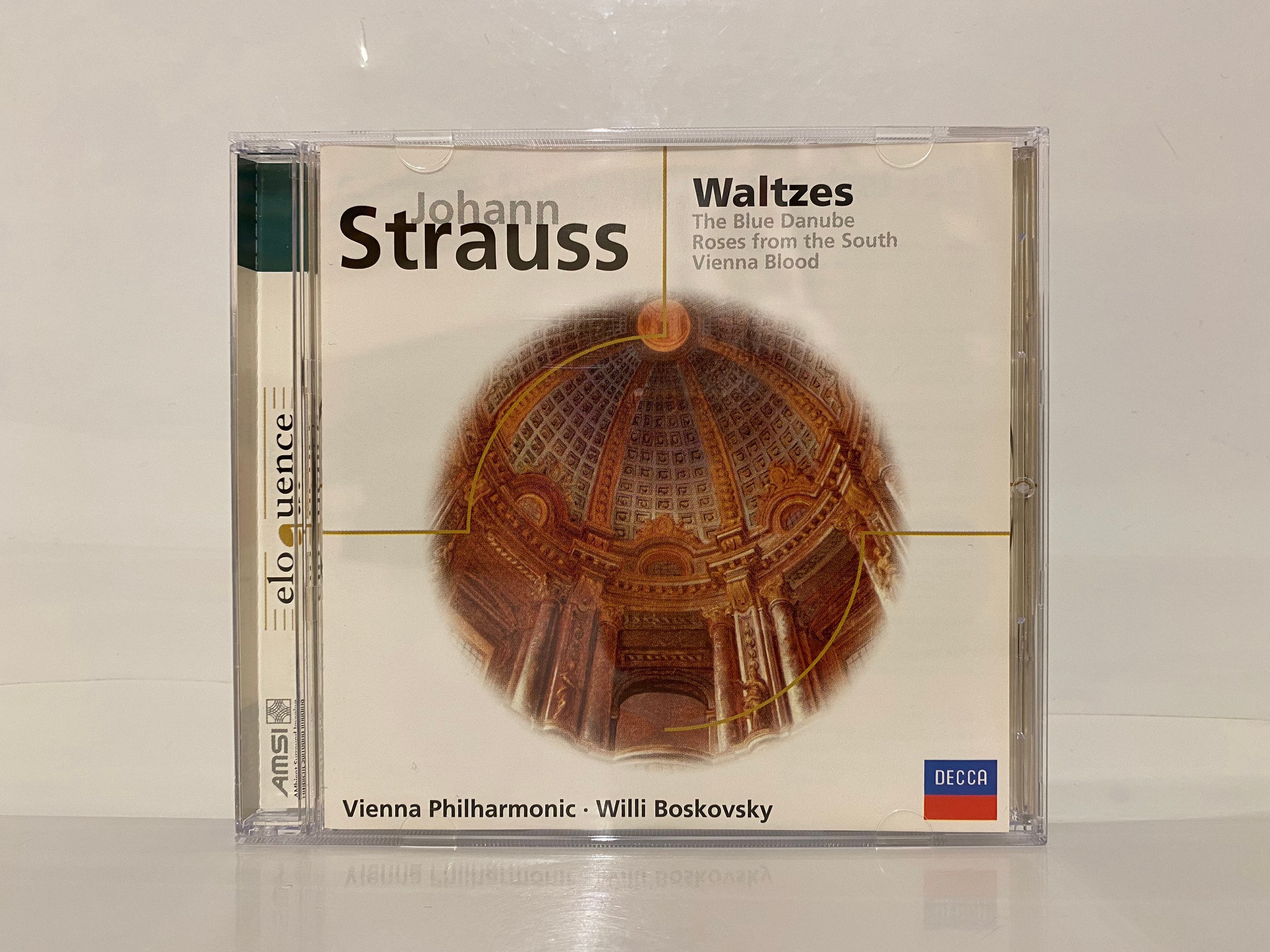 Johann Strauss JR CD Collection Album Waltzes the Blue Danube Etsy Ireland