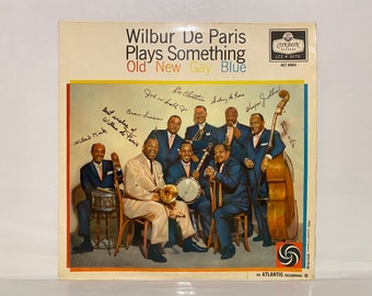 Wilbur De Paris Plays Something Old New Gay Blue Genre Jazz Vinyl LP 12” Record Vintage Music Gifts American Trombone Player Band Leader