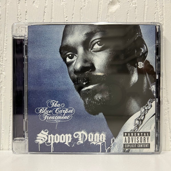 Snoop Dogg CD Collection Album Tha Blue Carpet Treatment Genre Hip Hop Gifts Vintage Music American Rapper Songwriter
