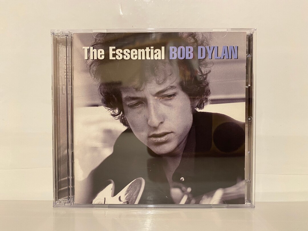 Bob Dylan CD Collection Album the Essential Genre Rock Gifts Etsy