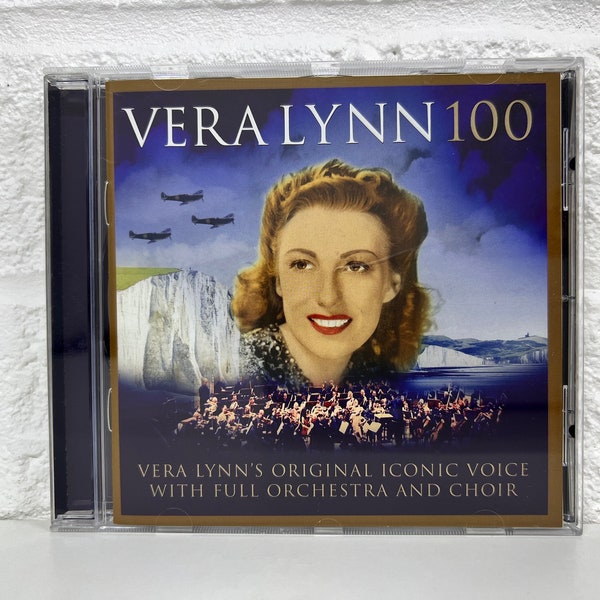 Vera Lynn CD Collection Album 100 Genre Pop Gift Vintage Music Forces Sweetheart English Singer Songwriter