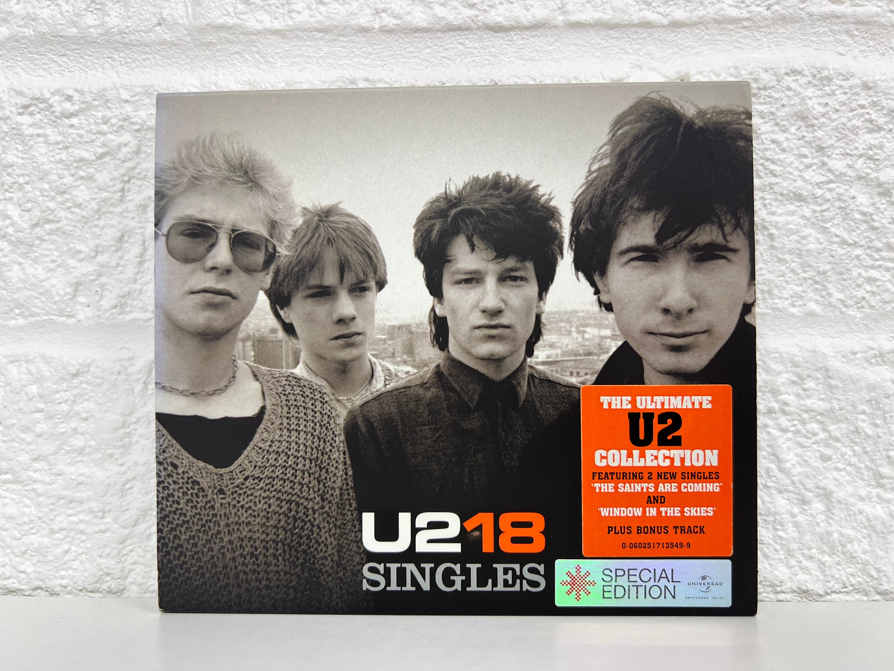 U2 CD Collection Album 18 Singles Special Edition Genre Rock Gift