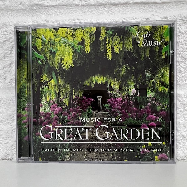 Music For A Great Garden CD Collection Album Genre Classical Gifts Vintage Music Greensleeves • Summer is icumen in • Roses in Bloom