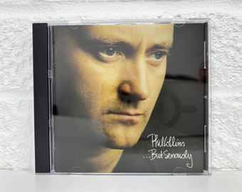 Phil Collins CD Collection Album But Seriously Genre Rock Gift Vintage Music English Drummer Singer Songwriter