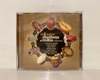 The Greatest Rhythms Of India CD Collection Album Genre Folk Country Gifts Vintage Music Indian Singer