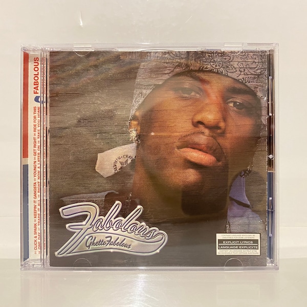 Fabolous CD Collection Album Ghetto Fabolous Genre Hip Hop Gifts Vintage Music American Rapper