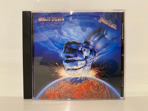 Judas Priest Cd Collection Album Ram It Down Genre Rock Heavy Etsy