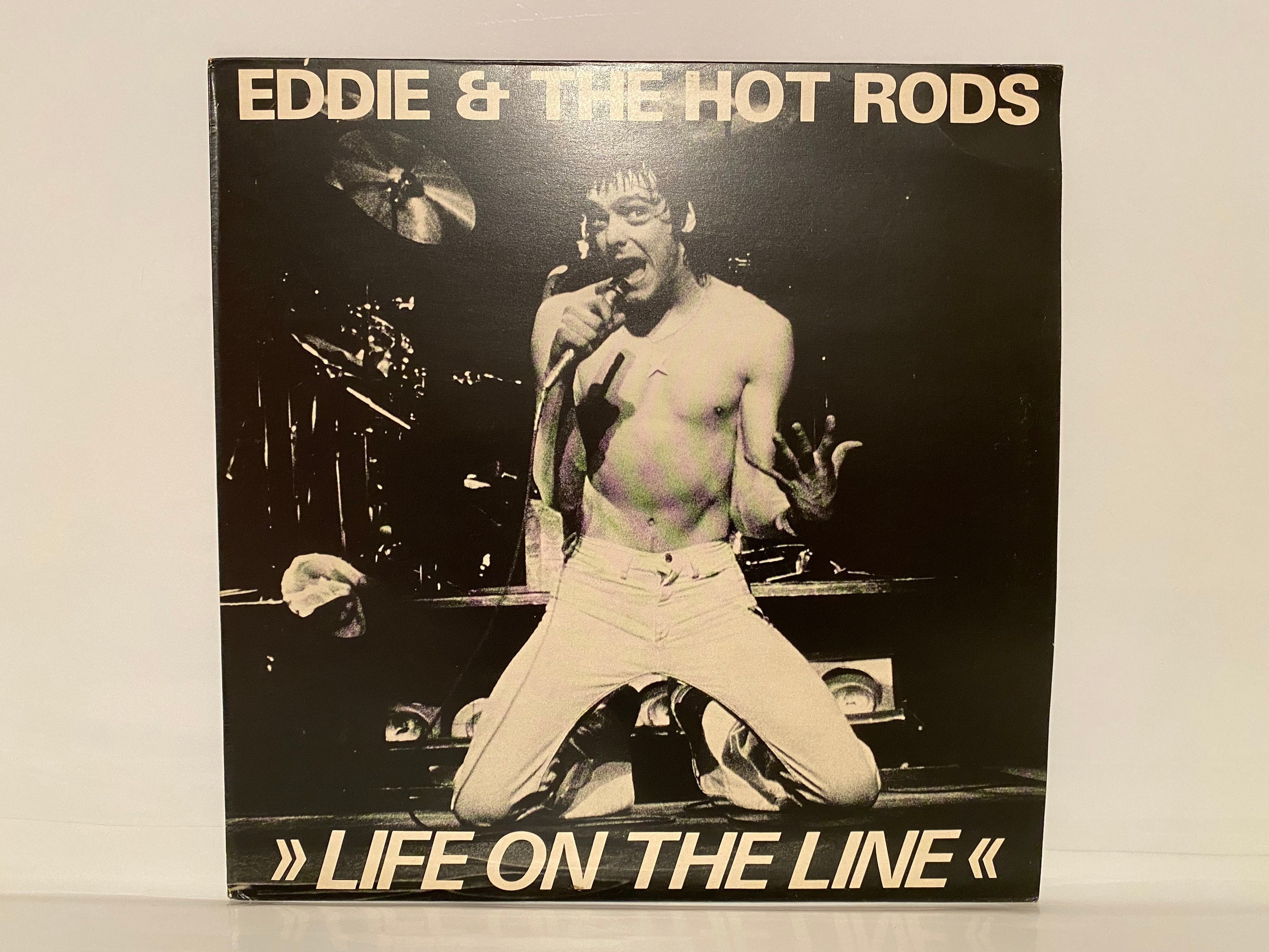 Eddie And The Hot Rods Life On The Line Eddie And The Hot Rods Album Life On The Line Genre Rock Funk | Etsy