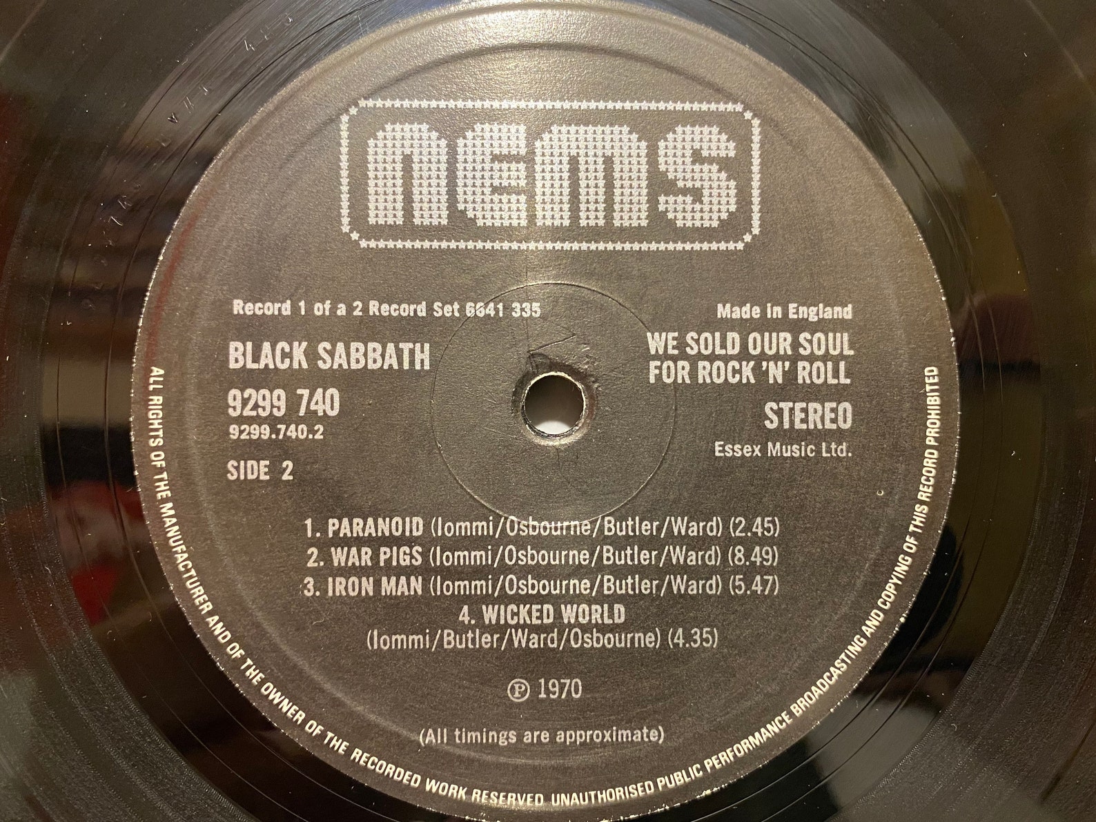 Black Sabbath Album We Sold Our Soul For Rock N Roll Genre Etsy Black Sabbath Album We Sold Our Soul For Rock N Roll Genre Etsy