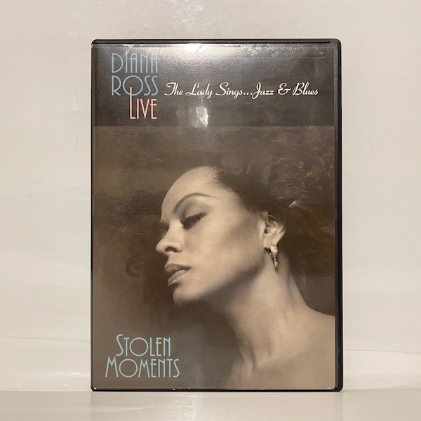 Diana Ross Live DVD Video Collection Album Stolen Moments Genre Jazz Blues Gifts Vintage Music Movie American Singer