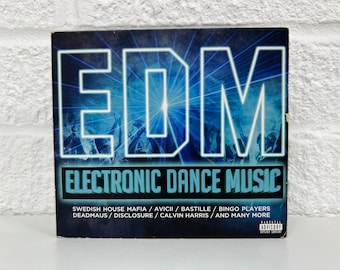 Electronic Dance Music EDM CD Collection Box Set Of 3 CDs Album Genre Electronic Pop Gifts Vintage Music Avicii Bingo Players Disclosure