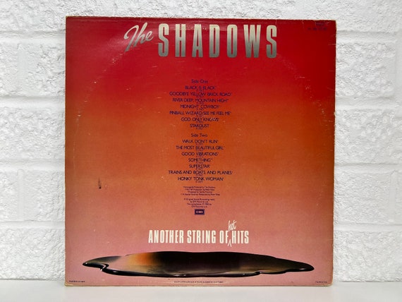 The Shadows Album Another String of Hot Hits Genre Rock Vinyl 12  