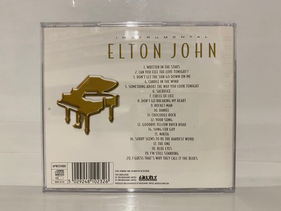 ELTON JOHN 2 CD SET LOVE SONGS, SOMETHING ABOUT THE WAY YOU LOOK TONIGHT