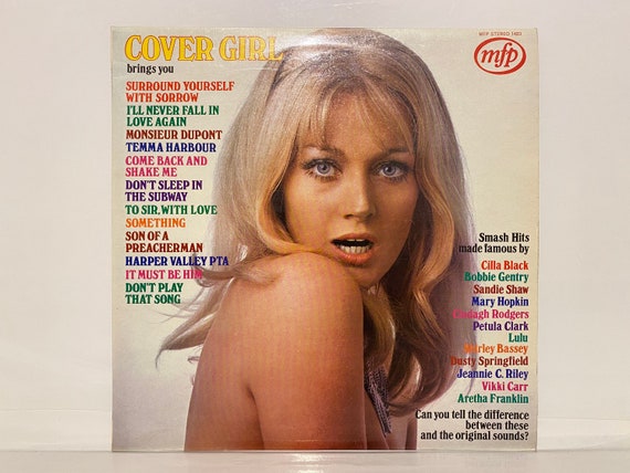 Cover Girl Album Genre Rock Funk Soul Pop Folk Country Vinyl LP 12 Record  Vintage Music Collection Gifts Country Musician 