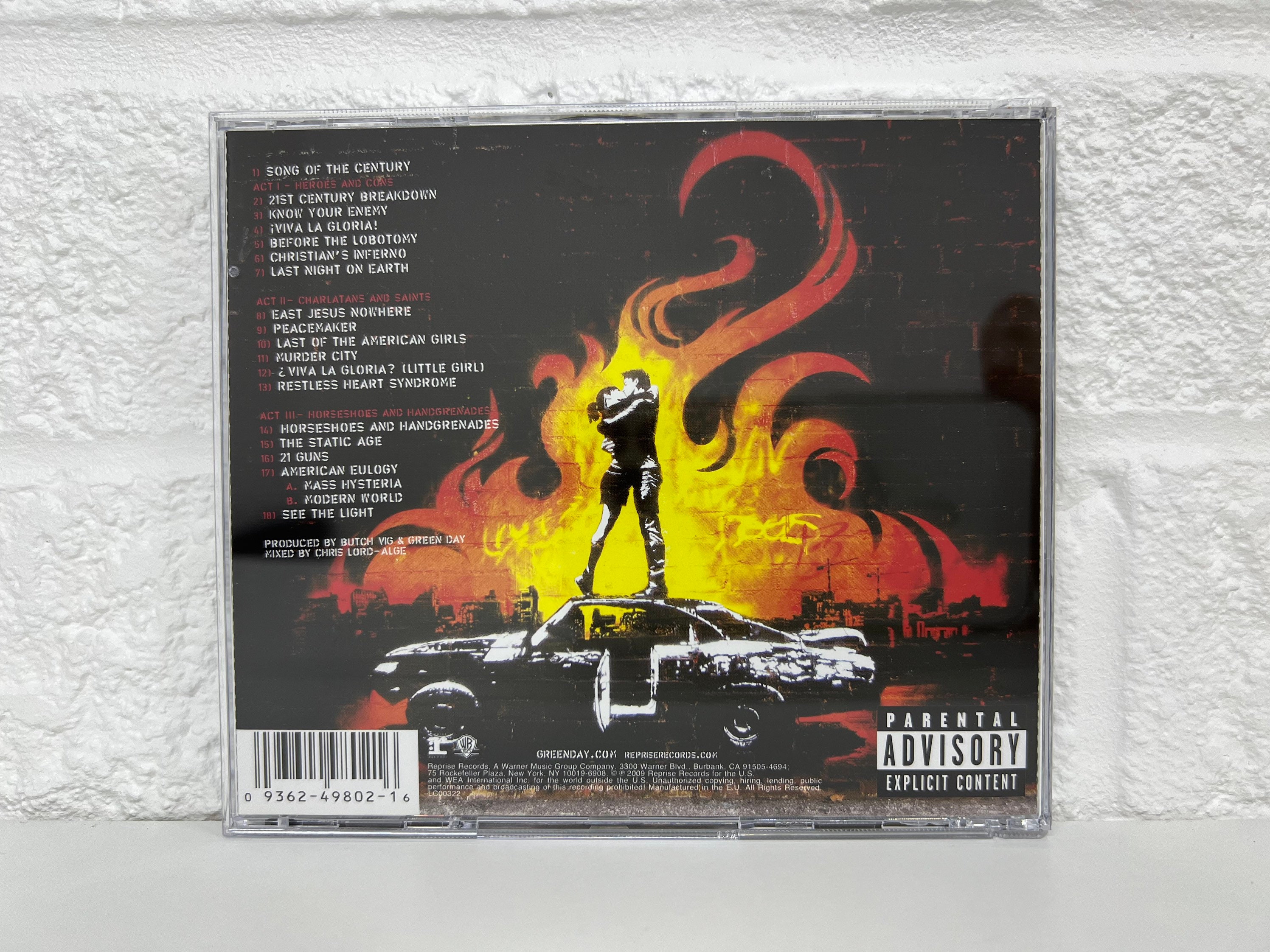 Green Day 21st Century Breakdown Album Cover