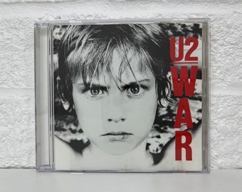 U2 CD Collection Album War Genre Rock Gifts Vintage Music U 2 Irish Rock Band