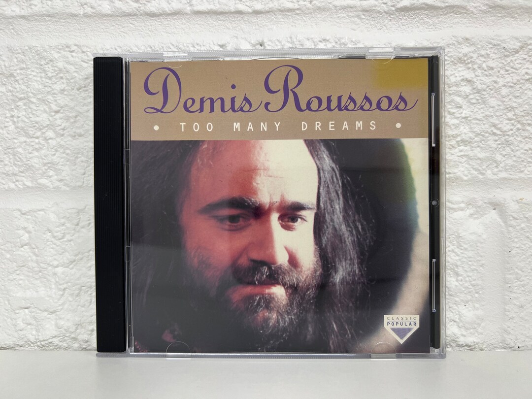 Demis Roussos CD Collection Album Too Many Dreams Genre Rock Pop Gifts ...
