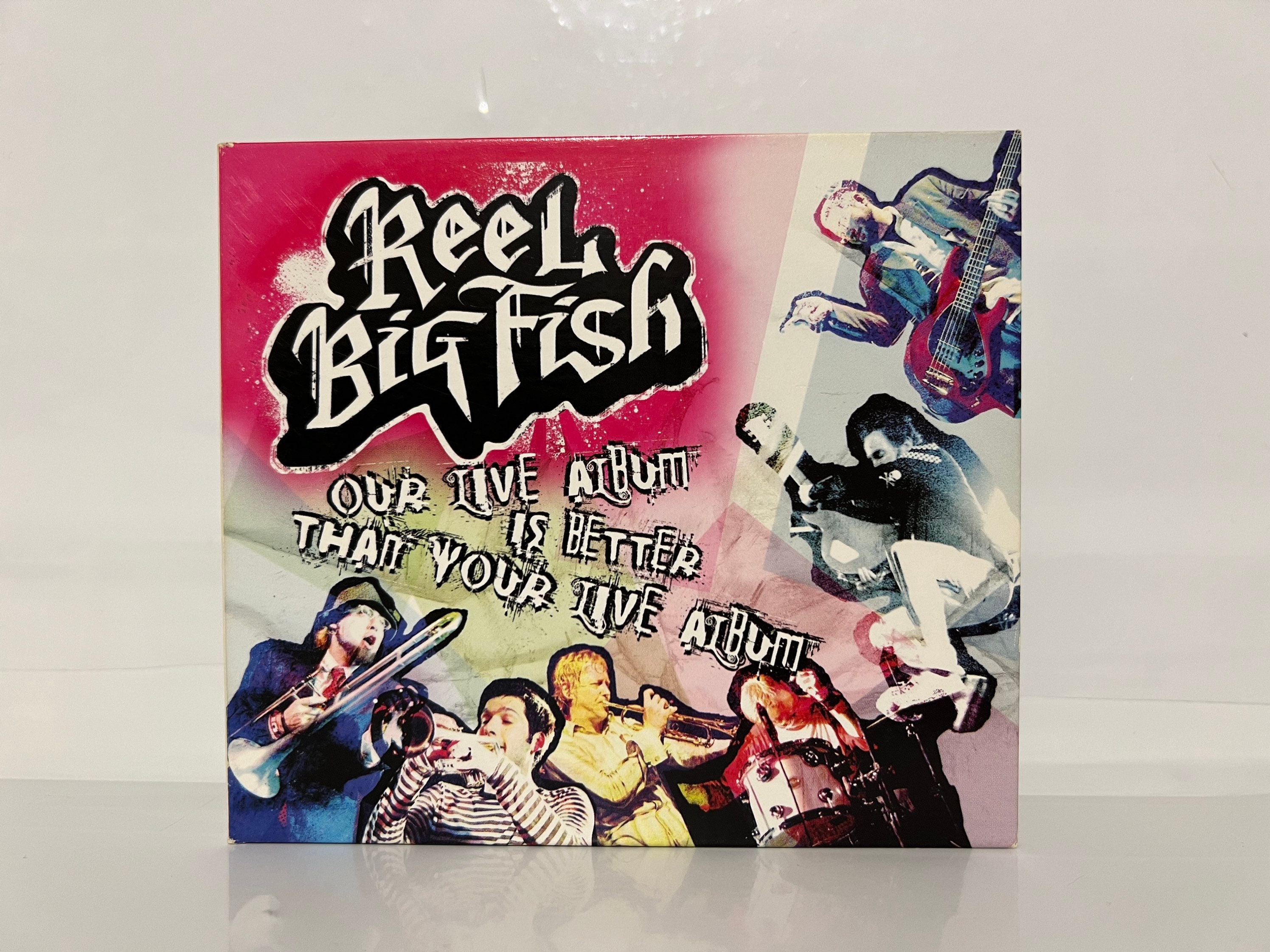 Reel Big Fish CD Collection Our Live Album Is Better Than Your Live Album  Genre Rock Gifts Vintage Music American Ska Punk Band