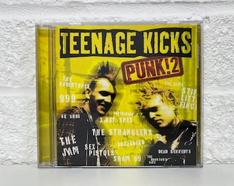 Teenage Kicks CD Collection Album Punk 2 Genre Rock Punk Cadeaux musique vintage