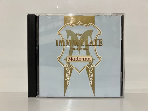 Madonna CD the Immaculate Collection Album Genre Electronic Pop Gifts  Vintage Music American Singer Songwriter Actress 