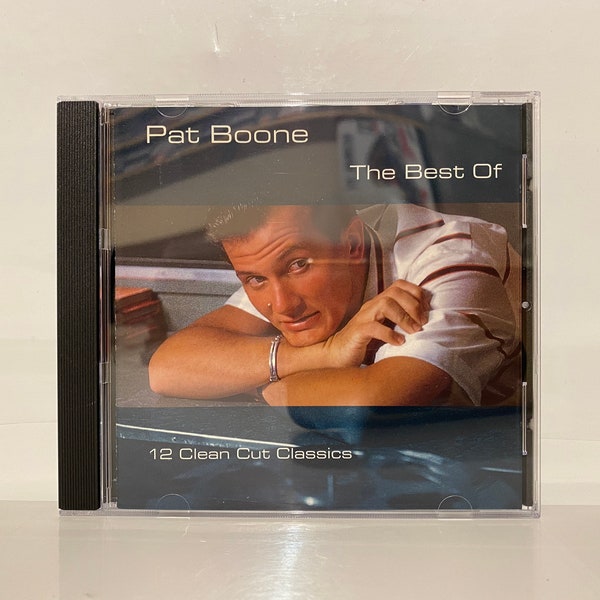 The Best Of Pat Boone CD Collection Album 12 Clean Cut Classics Genre Rock Pop Gifts Vintage Music American Singer Composer