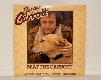 Jasper Carrott Beat The Carrott Recorded Live At The London Palladium Genre Comedy Vinyl LP 12” Record Vintage Non Music Gifts English Actor