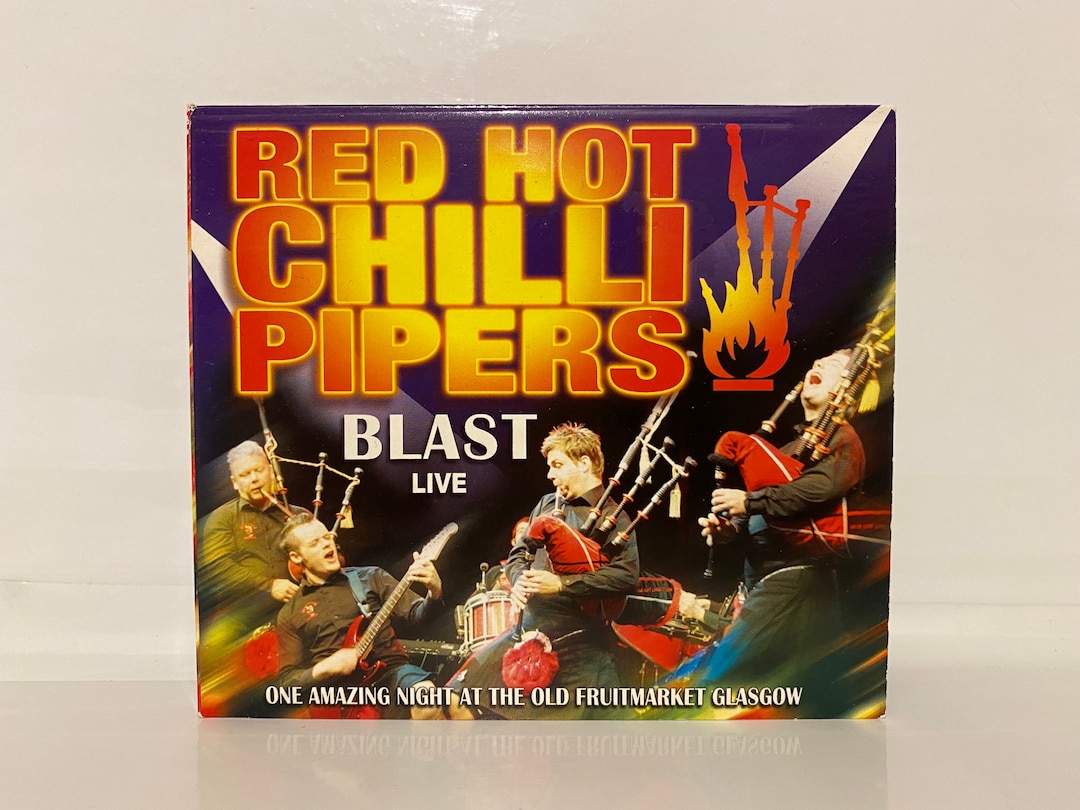 Red Hot Chili Pipers CD Collection Album Blast Live Genre Rock Etsy