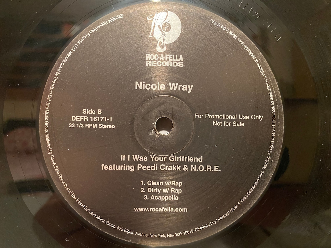 Nicole Wray If I Was Your Girlfriend Nicole Wray If I Was Your Girlfriend Genre Hip Hop Vinyl LP | Etsy
