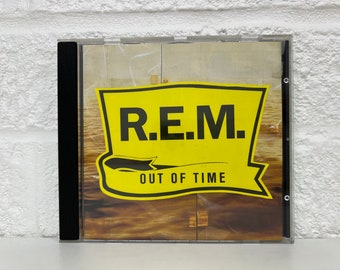 REM CD Collection Album Out Of Time Genre Rock Gifts Vintage Music American Alternative Rock Band