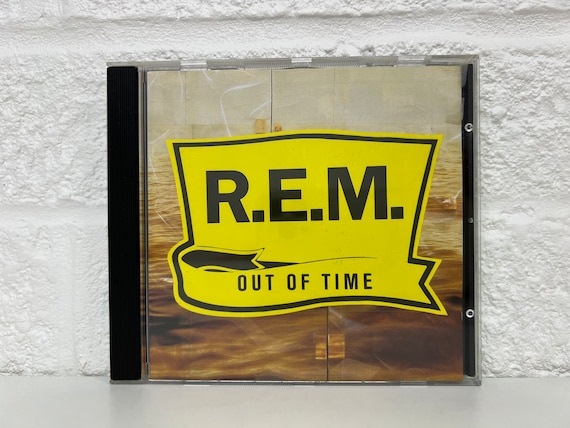 REM CD Collection Album Out of Time Genre Rock Gifts Vintage Music American  Alternative Rock Band 