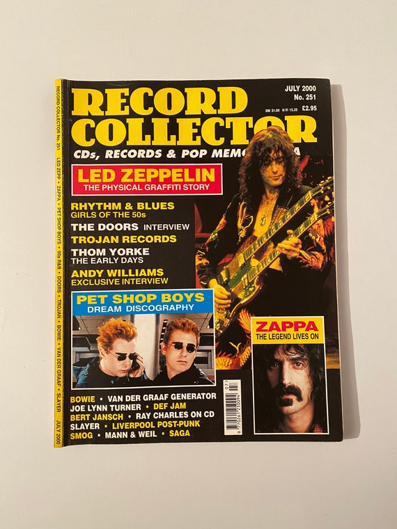 Vintage Record Collector Music Magazine UK Release 251 July Etsy