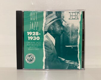 Hot Jazz 1928 - 1930 CD Collection Album Genre Jazz Dixieland Gifts Vintage Music Traditional Original Jazz