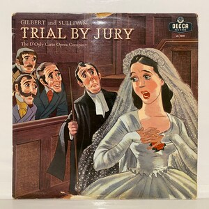 Gilbert & Sullivan Trial By Jury Genre Musical Classical Operetta Theatre Vinyl LP 12” Record Vintage Music Gifts Doyly Carte Opera