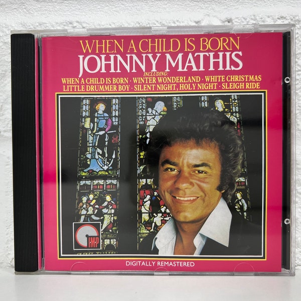 Johnny Mathis CD Collection Album When A Child Is Born Genre Pop Gift Vintage Music American Singer