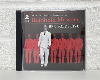 Ben Folds Five CD Collection Album The Unauthorized Biography Of Reinhold Messner Genre Rock Gifts Vintage Music American Rock Band