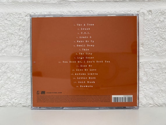 Ed Sheeran CD Collection Album Plus + Genre Hip Hop Rock Pop Gifts Vintage  Music English Singer Songwriter