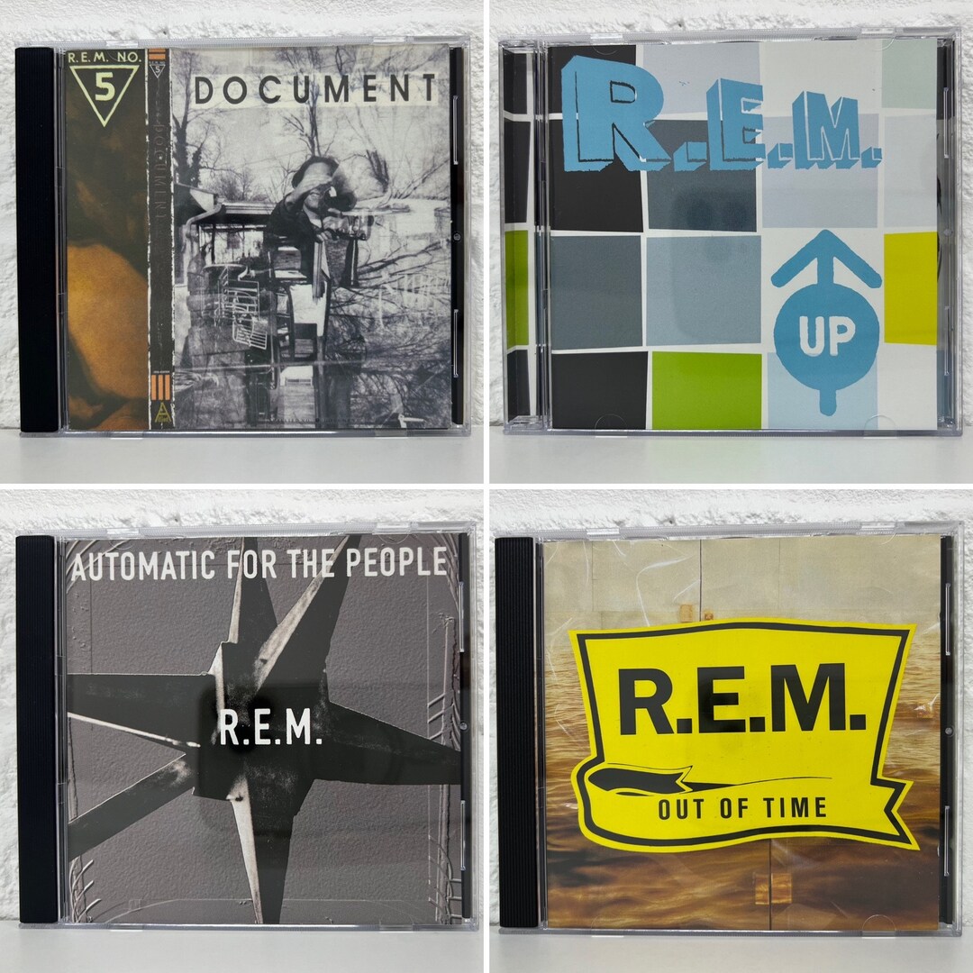 Rem CD Collection of 4 Cds Album Genre Rock Gifts Vintage Etsy UK