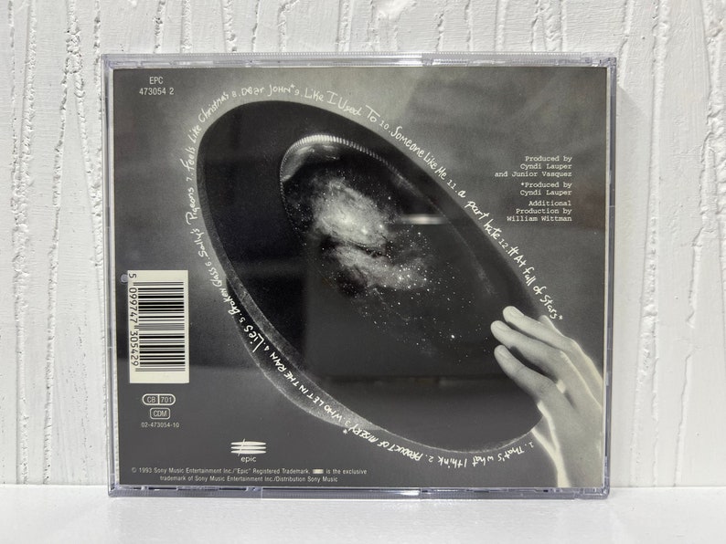 Cyndi Lauper CD Collection Album Hat Full of Stars Genre Etsy