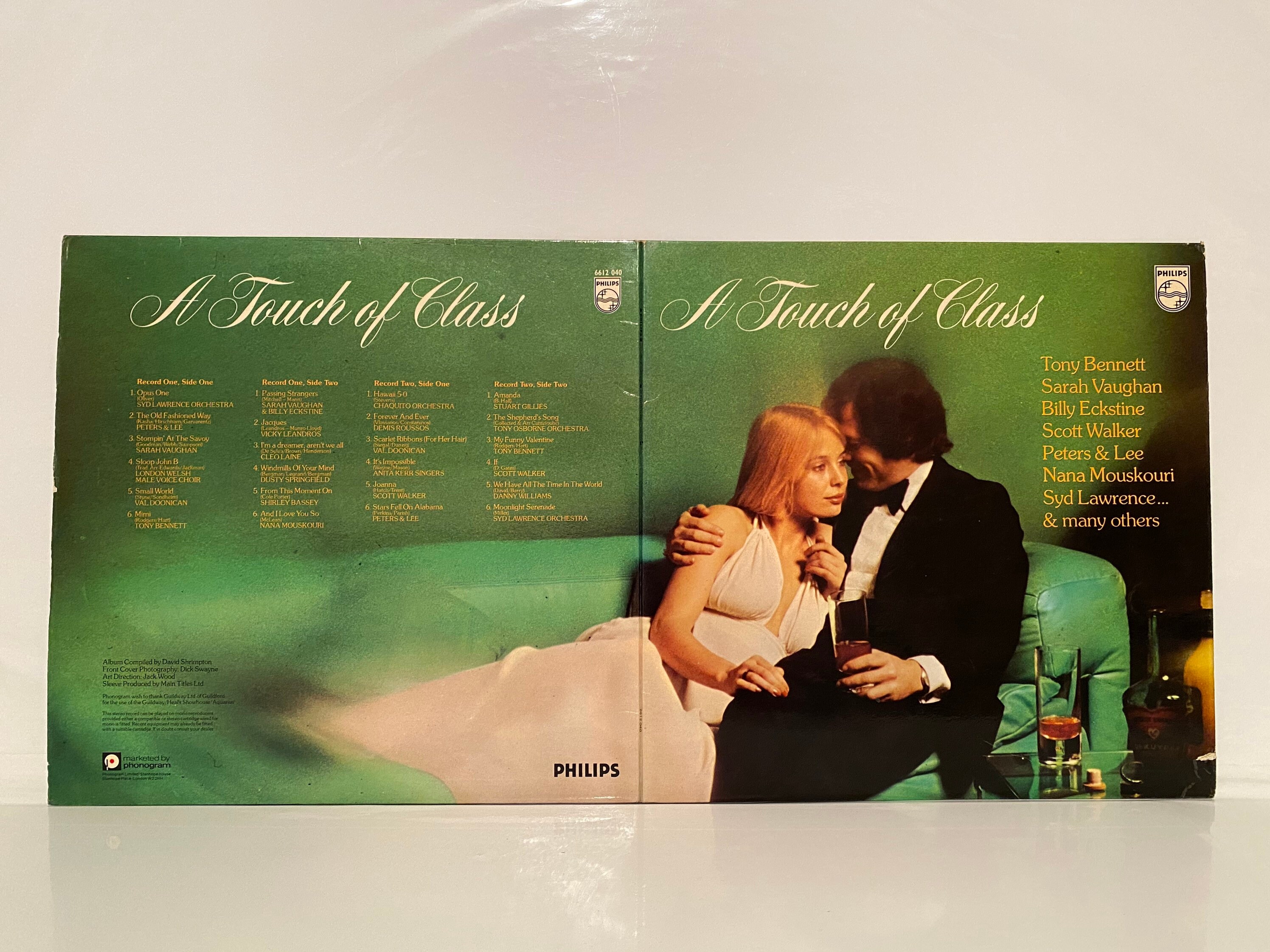 A Touch Of Class Album Genre Jazz Vinyl LP 12 Record Vintage Etsy