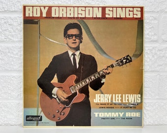 Roy Orbison Sings Album Vinyl 12” LP Record Genre Rock Gift Vintage Music Collection American Singer Songwriter