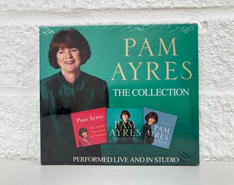 Pam Ayres CD The Collection Box Set Of 3 CDs Album Genre Comedy Spoken Word Gift Vintage Non Music British Poet Comedian