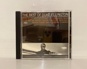 The Best Of Duke Ellington And His Famous Orchestra CD Collection Album Genre Jazz Gifts Vintage Music American Composer Pianist