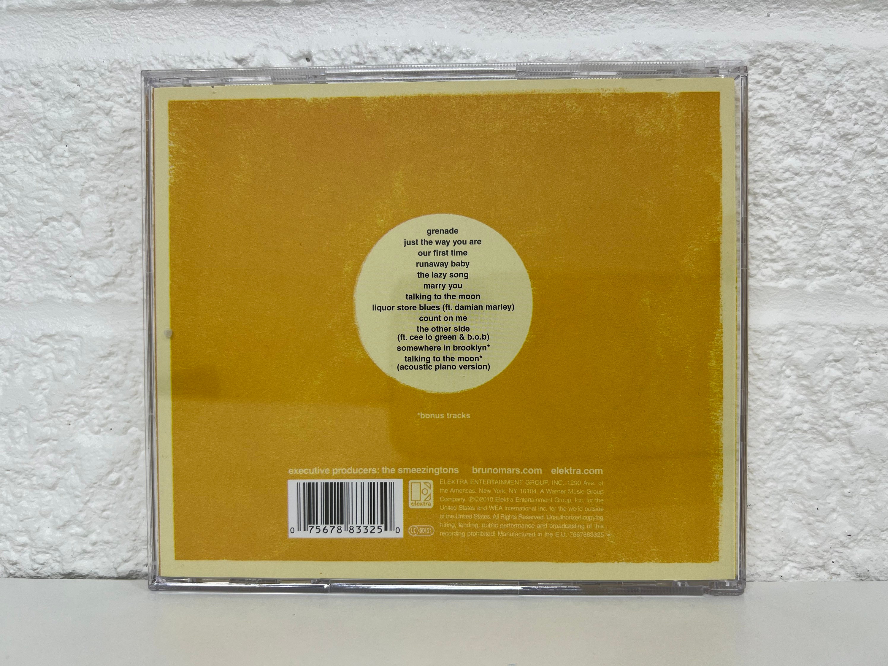 Bruno Mars Grenade Album Cover